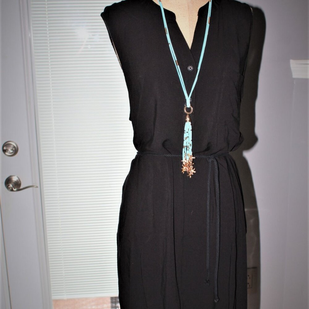 Faded Glory Women's Black Casual Dress XXL